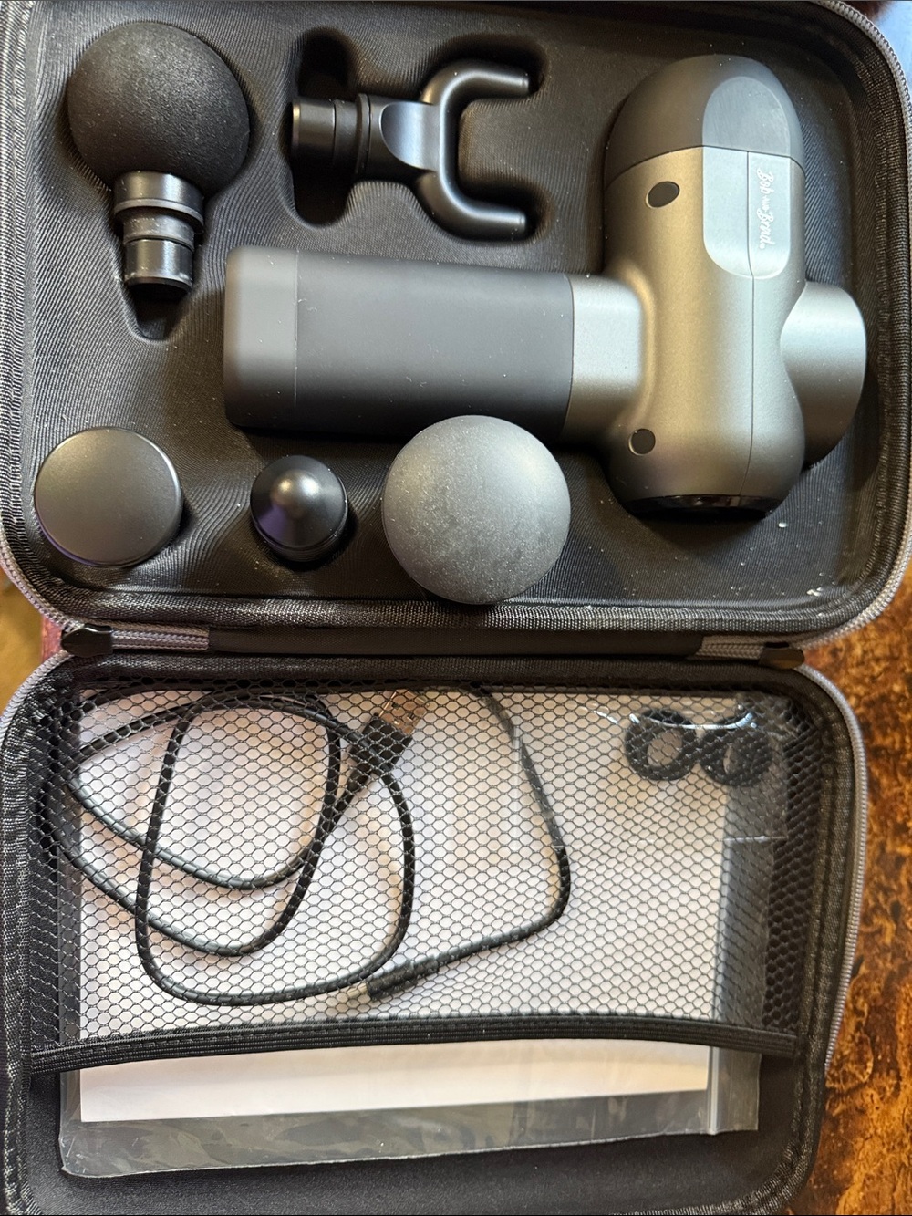 Bob & Brad Portable Percussion Massage Gun with Interchangeable Heads -